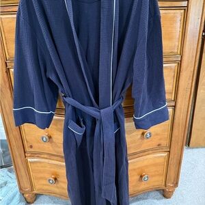 Majestic Dark Blue Knit Garment